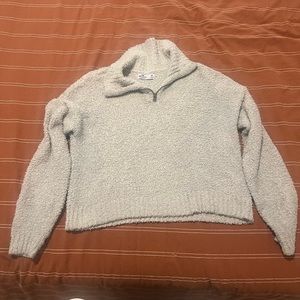 Hollister Sherpa crewneck